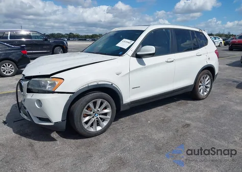 2013 BMW X3 xDrive28I из США, поврежденный, VIN 5UXWX9C57D0A11196